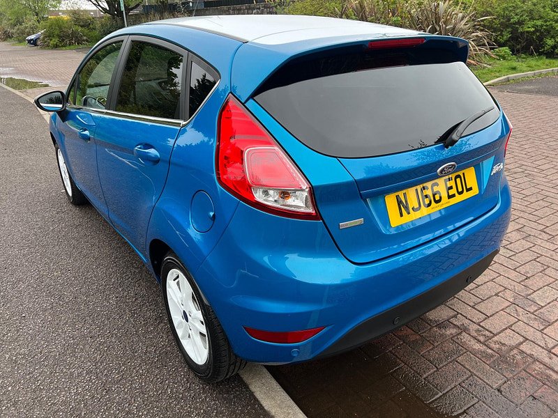 Ford Fiesta 1.0T EcoBoost Zetec Blue Edition Euro 6 (s/s) 5dr 5dr Manual 2024