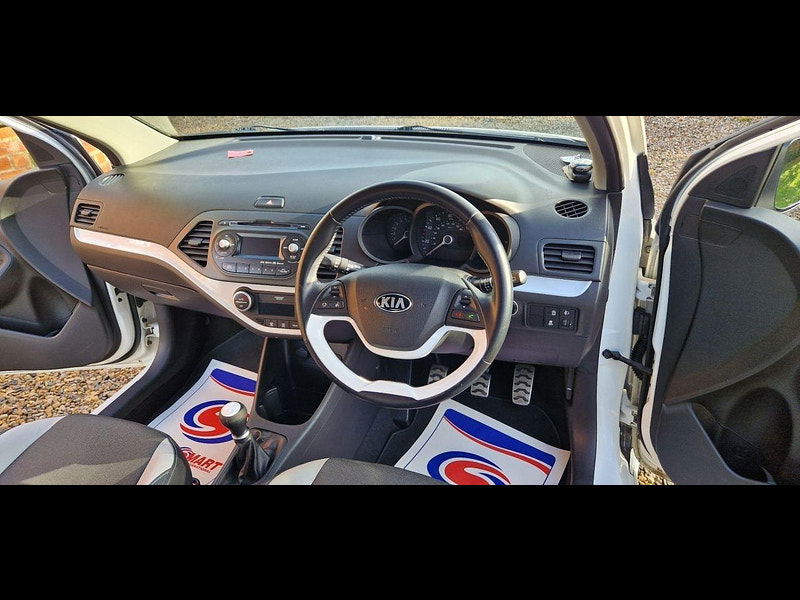 Kia Picanto 1.2 WHITE ECODYNAMICS 3d 84 BHP 3dr Manual 2025