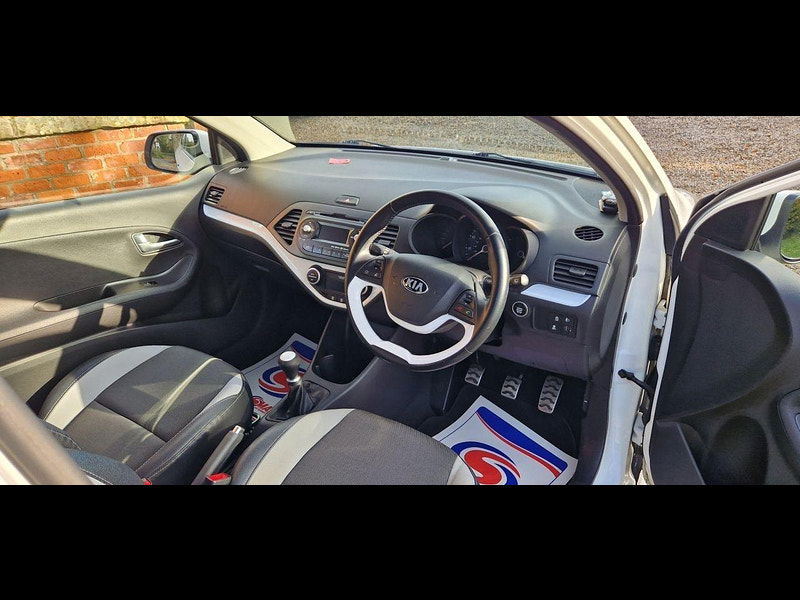 Kia Picanto 1.2 WHITE ECODYNAMICS 3d 84 BHP 3dr Manual 2025