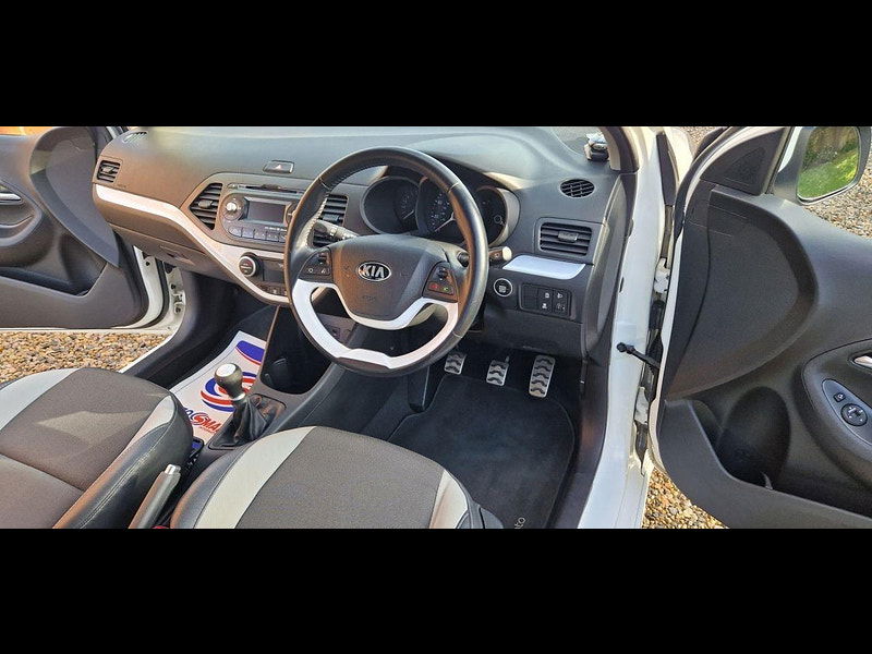 Kia Picanto 1.2 WHITE ECODYNAMICS 3d 84 BHP 3dr Manual 2025