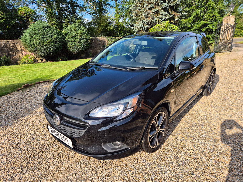 Vauxhall Corsa 1.4i Turbo Black Edition Euro 6 (s/s) 3dr 3dr Manual 2025