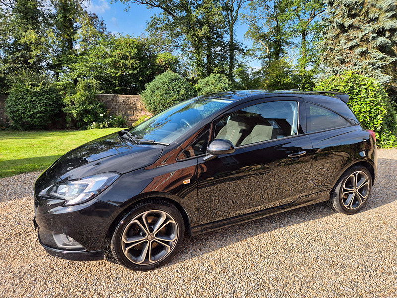 Vauxhall Corsa 1.4i Turbo Black Edition Euro 6 (s/s) 3dr 3dr Manual 2025