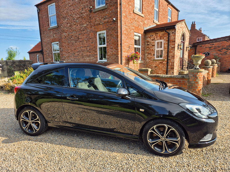 Vauxhall Corsa 1.4i Turbo Black Edition Euro 6 (s/s) 3dr 3dr Manual 2025