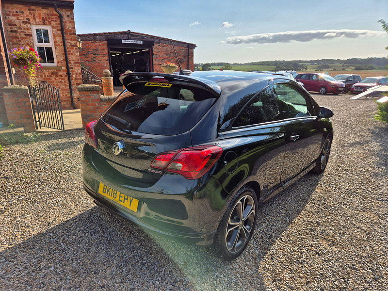 Vauxhall Corsa 1.4i Turbo Black Edition Euro 6 (s/s) 3dr 3dr Manual 2025