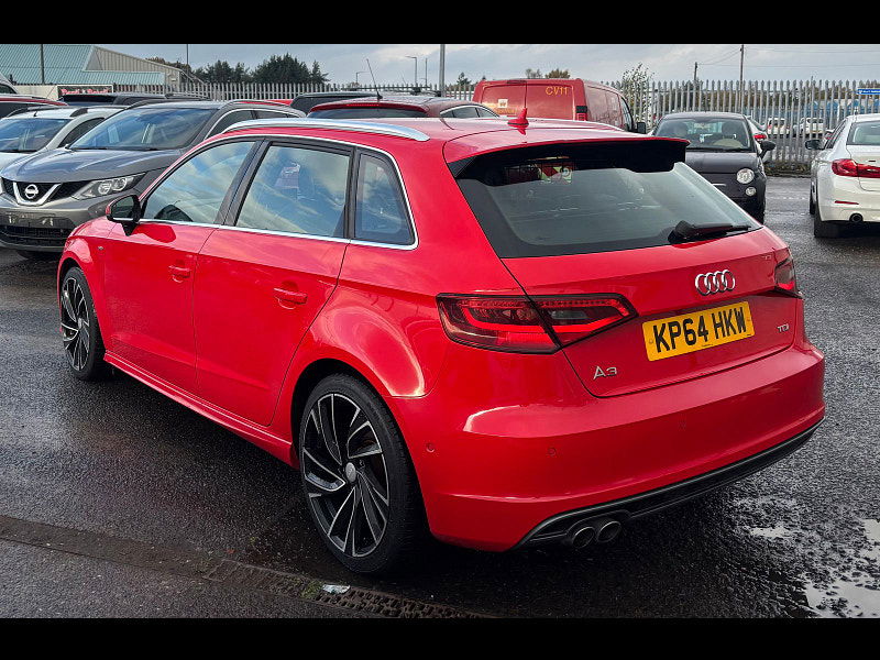 Audi A3 2.0 TDI S line Sportback 5dr Diesel S Tronic Euro 6 (s/s) (150 ps) 5dr Automatic 2025