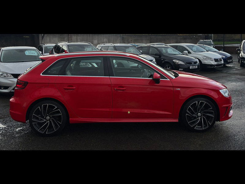 Audi A3 2.0 TDI S line Sportback 5dr Diesel S Tronic Euro 6 (s/s) (150 ps) 5dr Automatic 2025