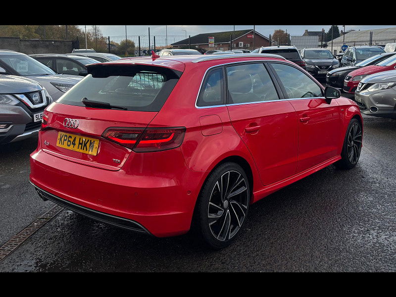 Audi A3 2.0 TDI S line Sportback 5dr Diesel S Tronic Euro 6 (s/s) (150 ps) 5dr Automatic 2025