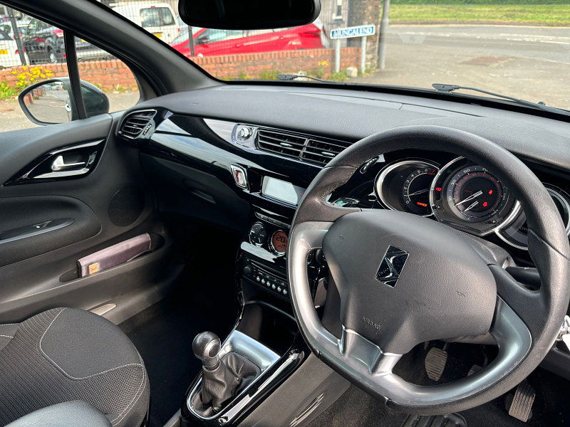 Citroen DS3 1.2L PURETECH DSTYLE PLUS S/S Hatchback 3dr Petrol Manual Euro 6 (109 bhp) 3dr Manual 2025