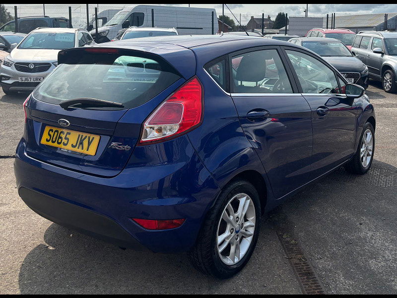 Ford Fiesta 1.25 Zetec Hatchback 5dr Petrol Manual Euro 6 (82 ps) 5dr Manual 2025