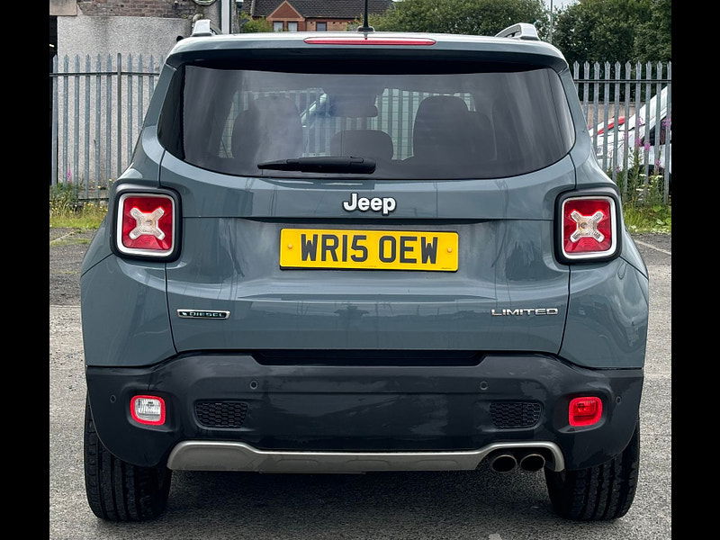 Jeep Renegade 1.6L M-JET LIMITED SUV 5dr Diesel Manual Euro 6 (118 bhp) 5dr Manual 2024