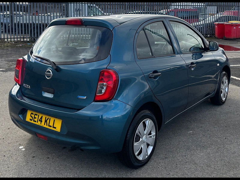 Nissan Micra 1.2L VISIA Hatchback 5dr Petrol Manual Euro 5 (79 bhp) 5dr Manual 2025