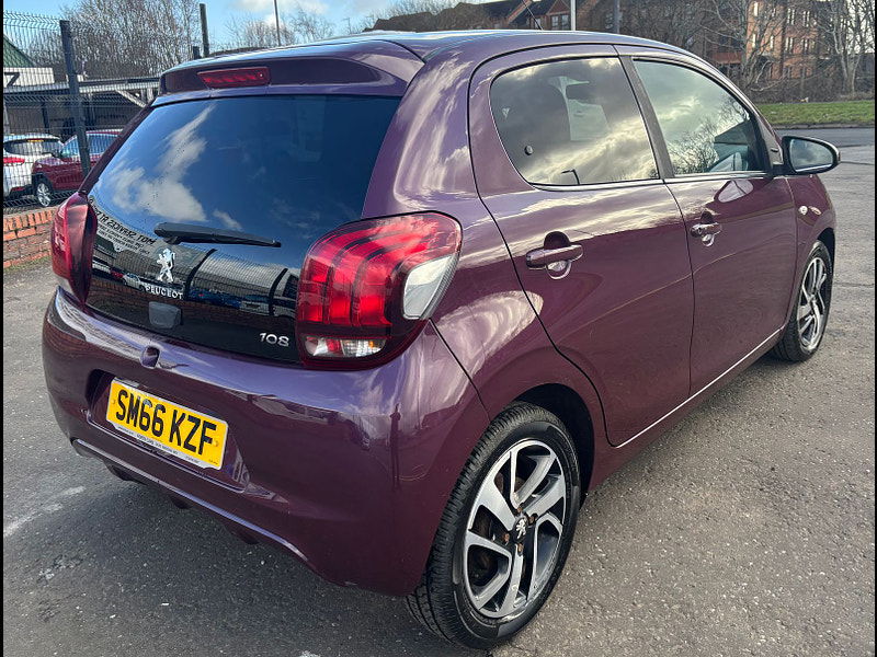 Peugeot 108 1.2L ALLURE Hatchback 5dr Petrol Manual Euro 6 (82 bhp) 5dr Manual 2025