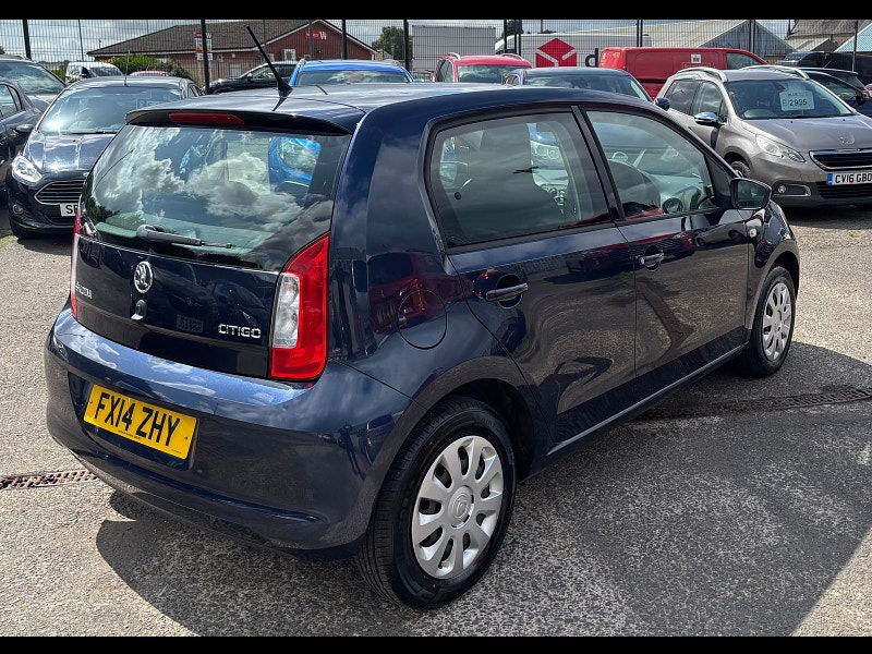 Skoda Citigo 1.0 MPI SE Hatchback 5dr Petrol Manual Euro 5 (60 ps) 5dr Manual 2025