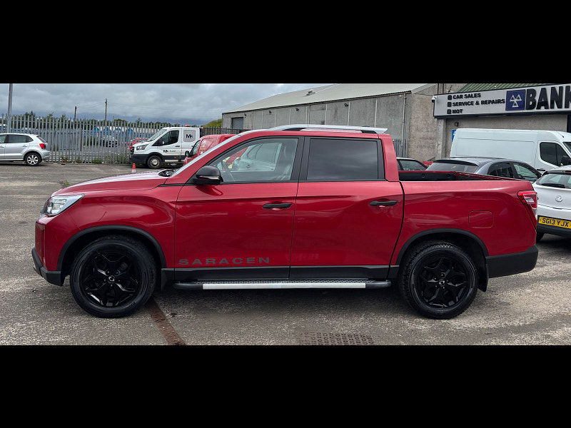 Ssangyong Musso 2.2D Saracen Pickup Double Cab 4dr Diesel Auto 4WD Euro 6 (181 ps) 4dr Automatic 2025