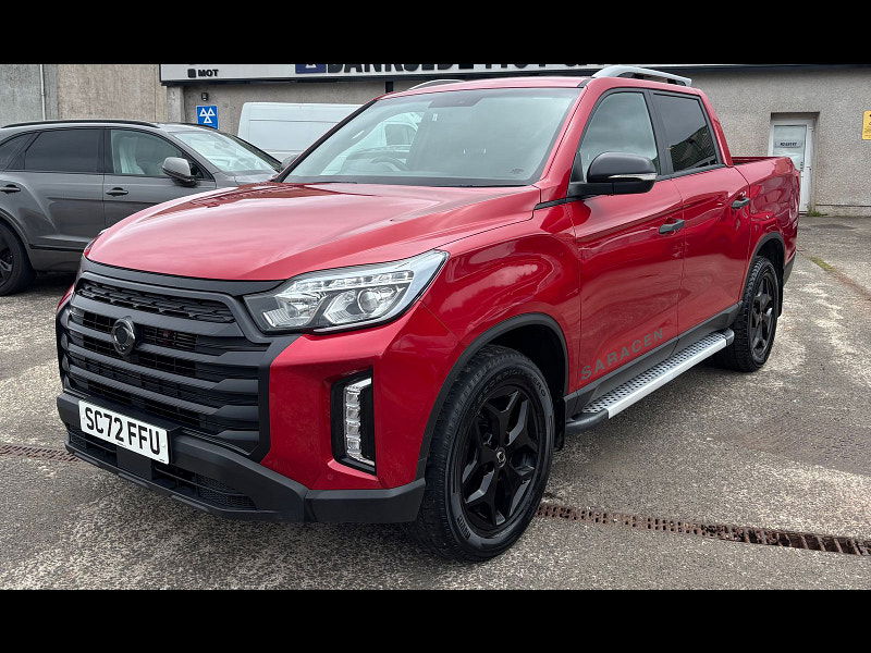 Ssangyong Musso 2.2D Saracen Pickup Double Cab 4dr Diesel Auto 4WD Euro 6 (181 ps) 4dr Automatic 2025
