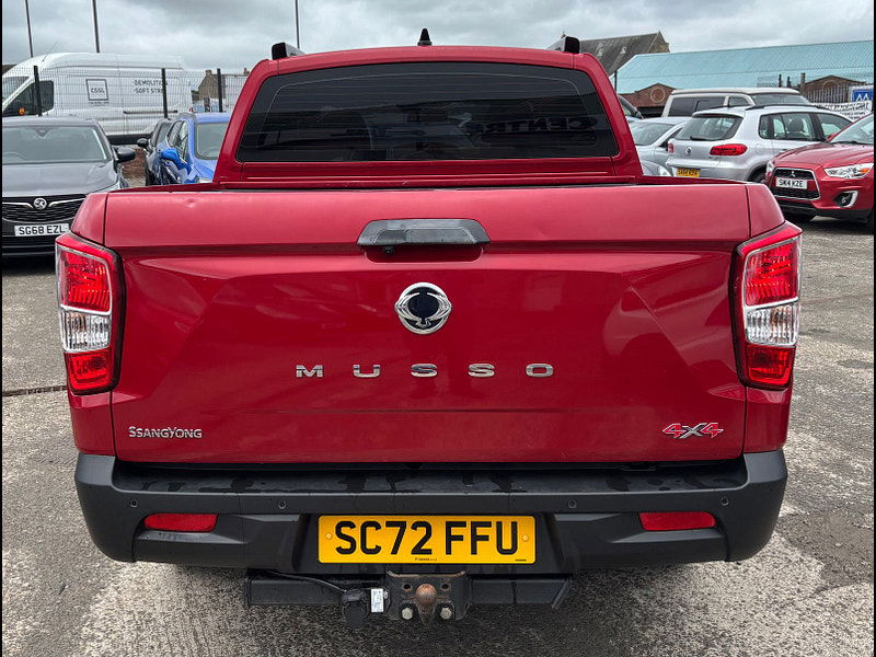 Ssangyong Musso 2.2D Saracen Pickup Double Cab 4dr Diesel Auto 4WD Euro 6 (181 ps) 4dr Automatic 2025