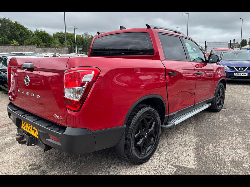 Ssangyong Musso 2.2D Saracen Pickup Double Cab 4dr Diesel Auto 4WD Euro 6 (181 ps) 4dr Automatic 2025
