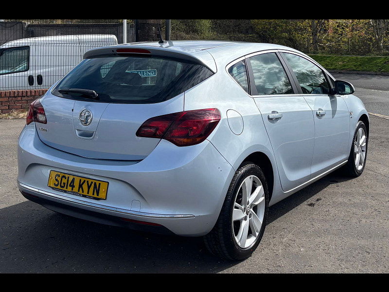Vauxhall Astra 1.4L SRI Hatchback 5dr Petrol Manual Euro 5 (98 bhp) 5dr Manual 2025