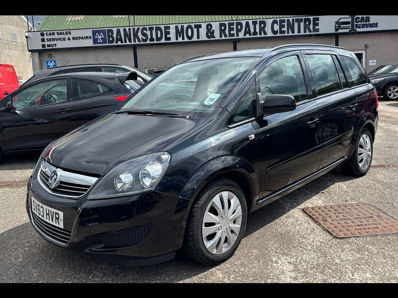 Vauxhall Zafira 1.6 16V Exclusiv MPV 5dr Petrol Manual Euro 5 (115 ps) 5dr Manual 2025
