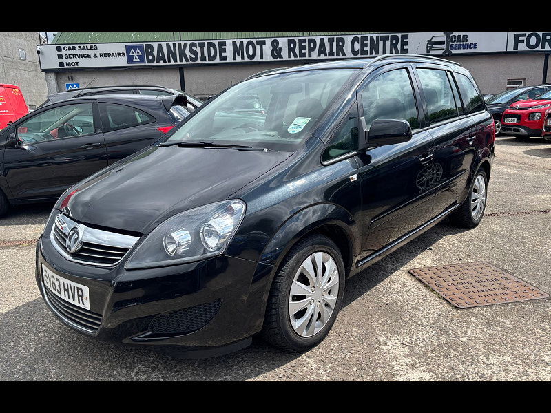 Vauxhall Zafira 1.6 16V Exclusiv MPV 5dr Petrol Manual Euro 5 (115 ps) 5dr Manual 2025