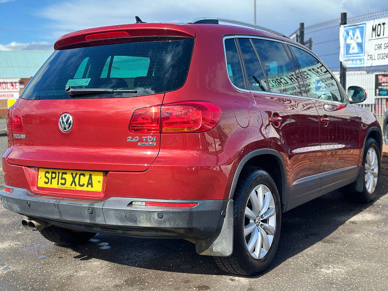 Volkswagen Tiguan 2.0L MATCH TDI BLUEMOTION TECHNOLOGY 4MOTION SUV 5dr Diesel Manual Euro 6 (138 bhp) 5dr Manual 2025