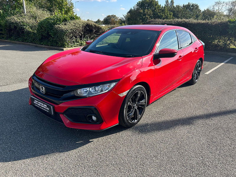 Honda Civic 1.0 VTEC Turbo SR Hatchback 5dr Petrol CVT Euro 6 (s/s) (129 ps) 5dr Automatic 2024