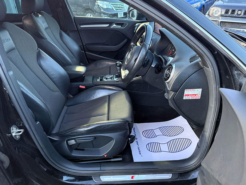 Audi A3 1.4 TFSI CoD S line Sportback S Tronic Euro 6 (s/s) 5dr (Nav) 5dr Automatic 2015