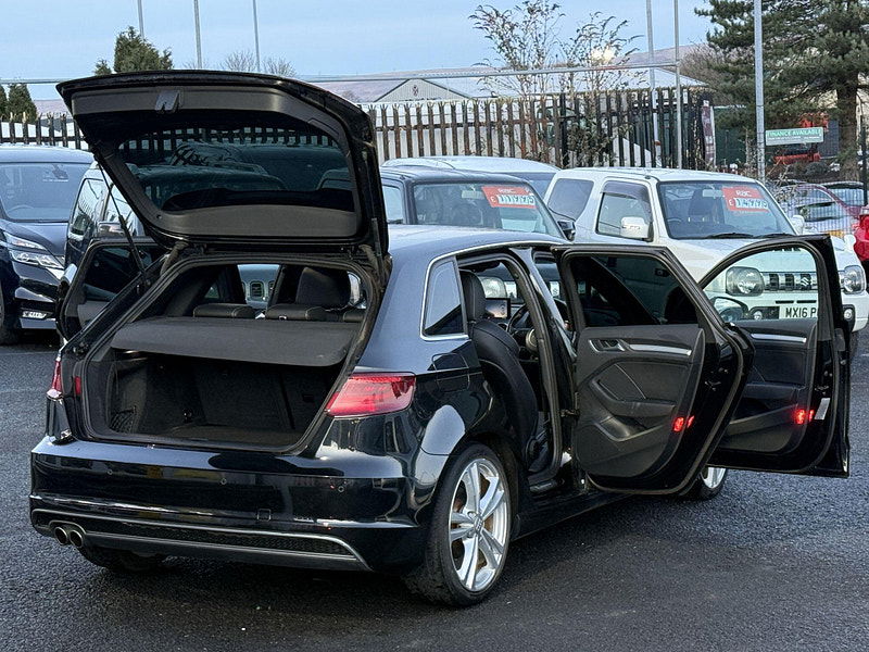Audi A3 1.4 TFSI CoD S line Sportback S Tronic Euro 6 (s/s) 5dr (Nav) 5dr Automatic 2015