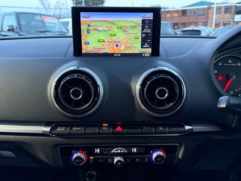 Audi A3 1.4 TFSI CoD S line Sportback S Tronic Euro 6 (s/s) 5dr (Nav) 5dr Automatic 2015