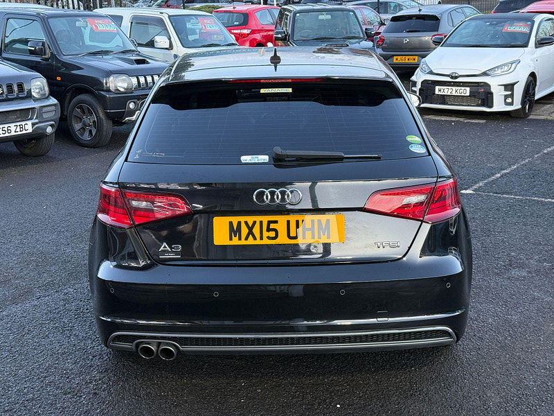 Audi A3 1.4 TFSI CoD S line Sportback S Tronic Euro 6 (s/s) 5dr (Nav) 5dr Automatic 2015