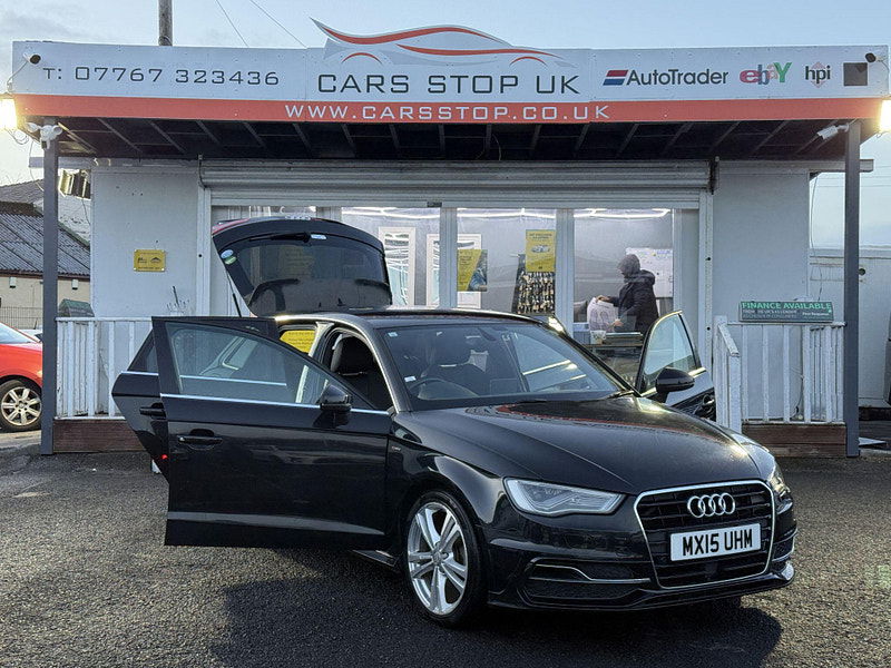 Audi A3 1.4 TFSI CoD S line Sportback S Tronic Euro 6 (s/s) 5dr (Nav) 5dr Automatic 2015
