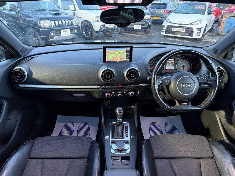 Audi A3 1.4 TFSI CoD S line Sportback S Tronic Euro 6 (s/s) 5dr (Nav) 5dr Automatic 2015
