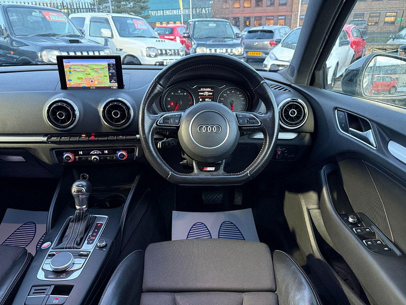 Audi A3 1.4 TFSI CoD S line Sportback S Tronic Euro 6 (s/s) 5dr (Nav) 5dr Automatic 2015