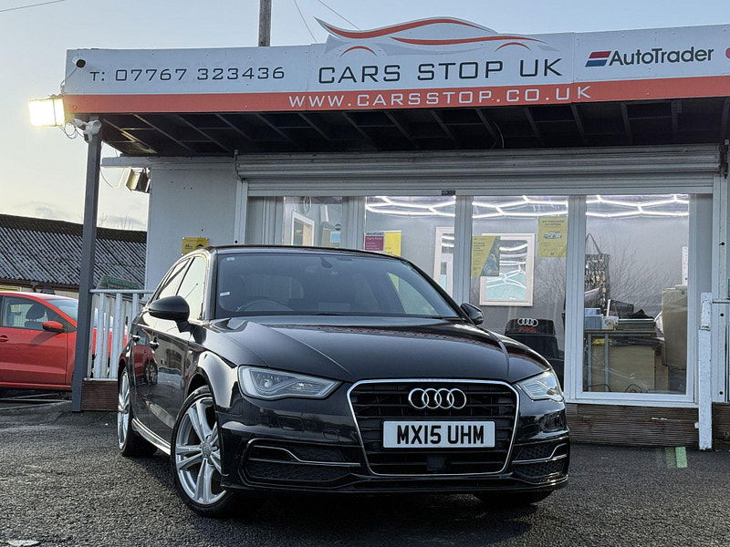 Audi A3 1.4 TFSI CoD S line Sportback S Tronic Euro 6 (s/s) 5dr (Nav) 5dr Automatic 2015