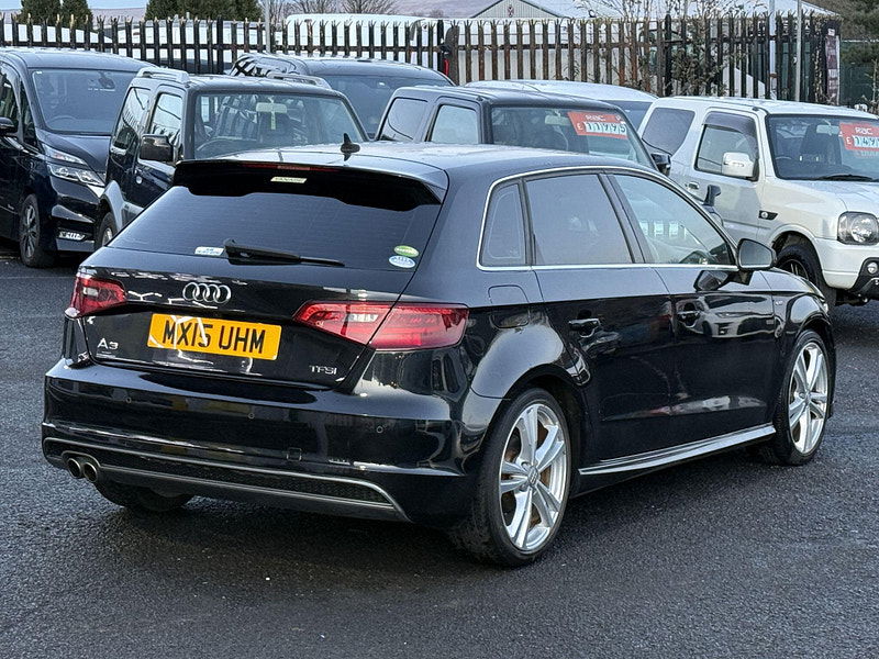 Audi A3 1.4 TFSI CoD S line Sportback S Tronic Euro 6 (s/s) 5dr (Nav) 5dr Automatic 2015