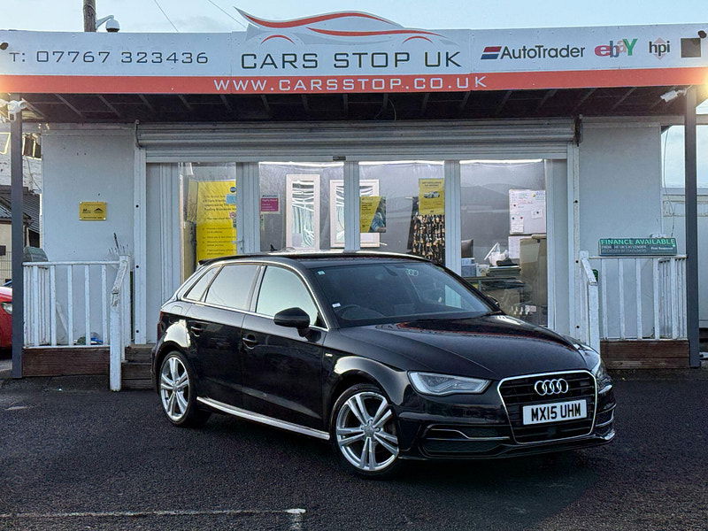 Audi A3 1.4 TFSI CoD S line Sportback S Tronic Euro 6 (s/s) 5dr (Nav) 5dr Automatic 2015