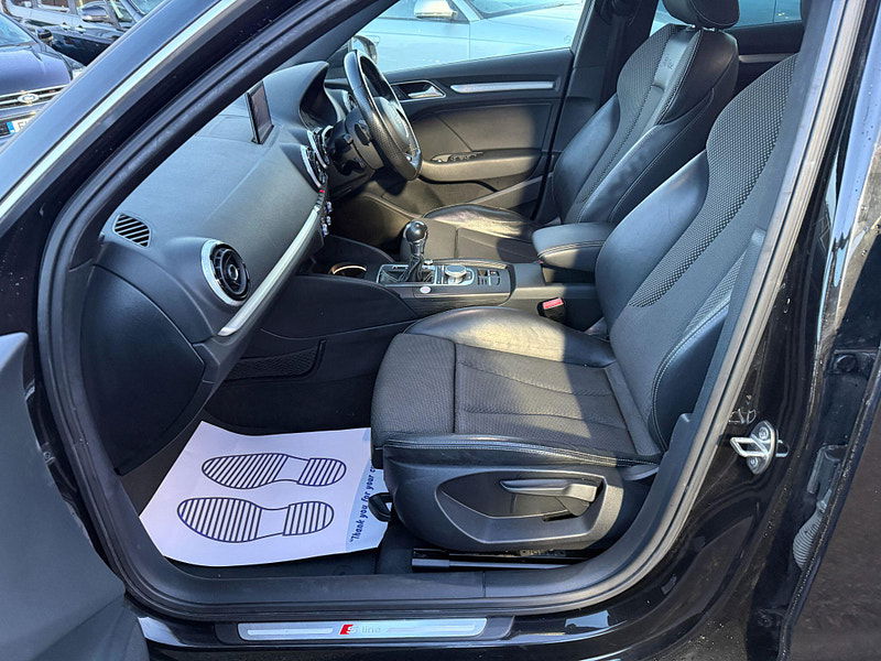 Audi A3 1.4 TFSI CoD S line Sportback S Tronic Euro 6 (s/s) 5dr (Nav) 5dr Automatic 2015