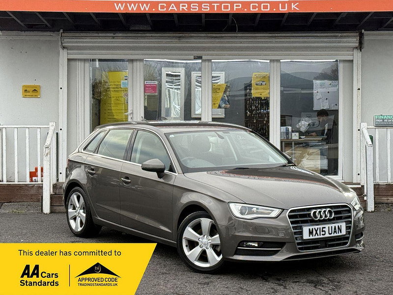 Audi A3 1.4 TFSI CoD Sport Sportback S Tronic Euro 6 (s/s) 5dr (Nav) 5dr Automatic 2015