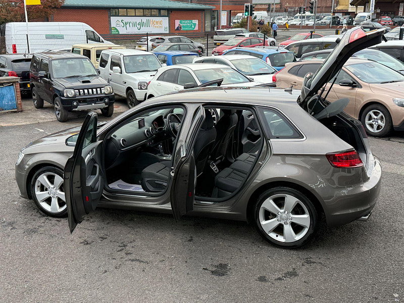Audi A3 1.4 TFSI CoD Sport Sportback S Tronic Euro 6 (s/s) 5dr (Nav) 5dr Automatic 2015