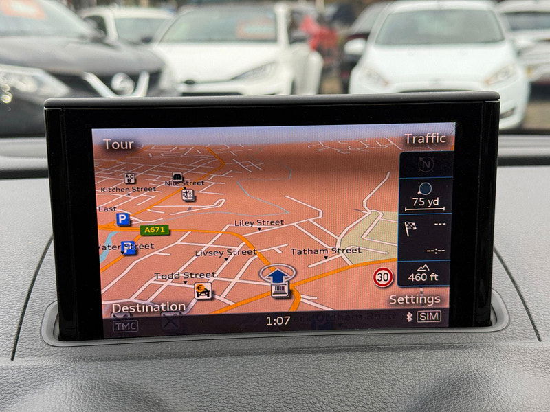 Audi A3 1.4 TFSI CoD Sport Sportback S Tronic Euro 6 (s/s) 5dr (Nav) 5dr Automatic 2015