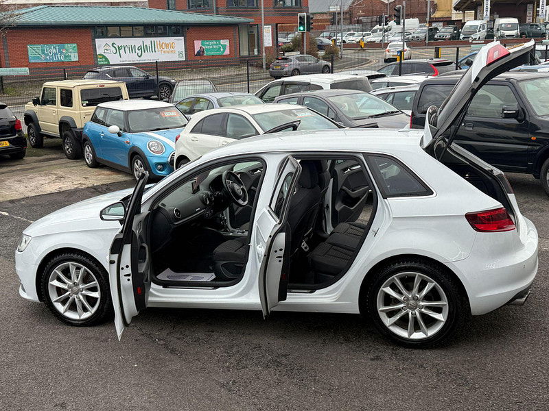 Audi A3 1.8 TFSI Sport Sportback 5dr Petrol S Tronic quattro Euro 6 (s/s) (180 ps) 5dr Automatic 2014