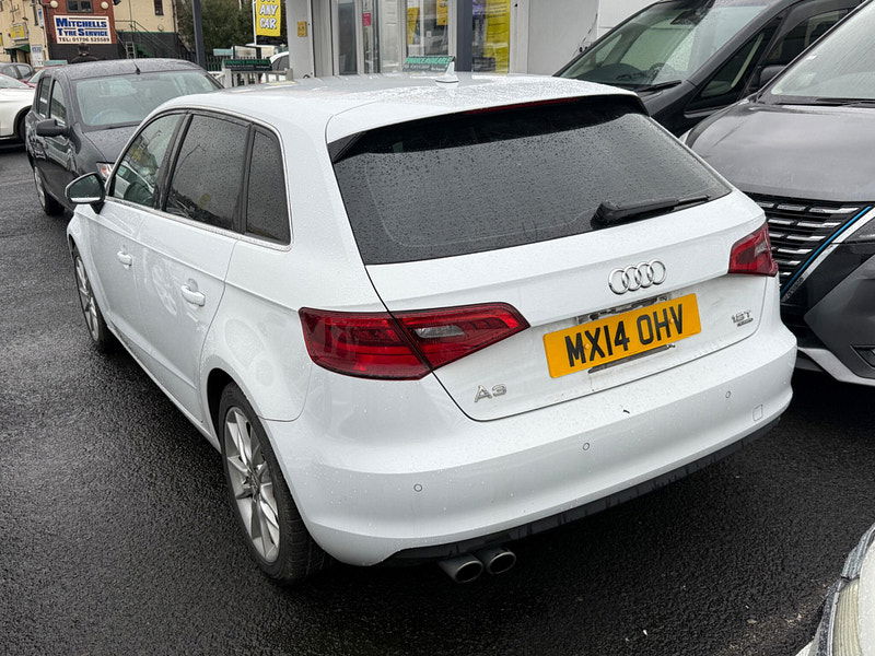 Audi A3 1.8 TFSI Sport Sportback S Tronic quattro Euro 6 (s/s) 5dr 5dr Automatic 2014
