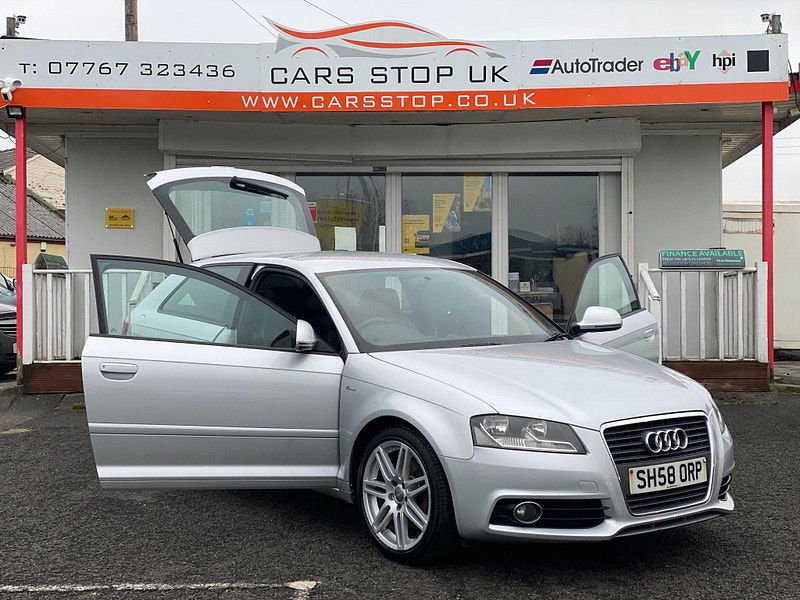 Audi A3 2.0 TFSI S line S Tronic Euro 4 3dr 3dr Automatic 2008