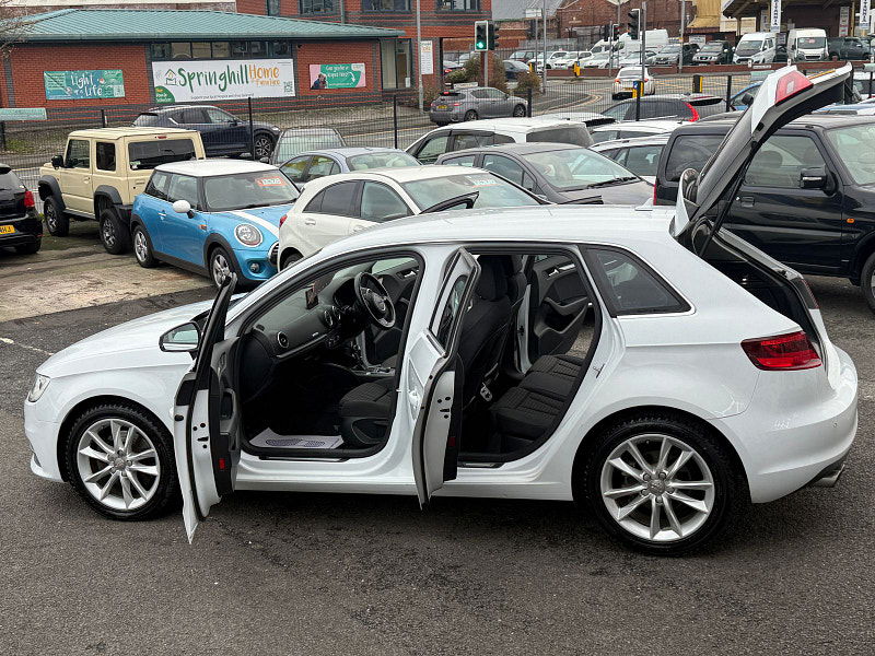 Audi A3 sportback Audi A3 1.8 TFSI Sport Sportback 5dr Petrol S Tronic quattro Euro 6 (s/s) (180 ps) 5dr Automatic 2014