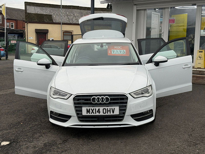 Audi A3 sportback Audi A3 1.8 TFSI Sport Sportback 5dr Petrol S Tronic quattro Euro 6 (s/s) (180 ps) 5dr Automatic 2014