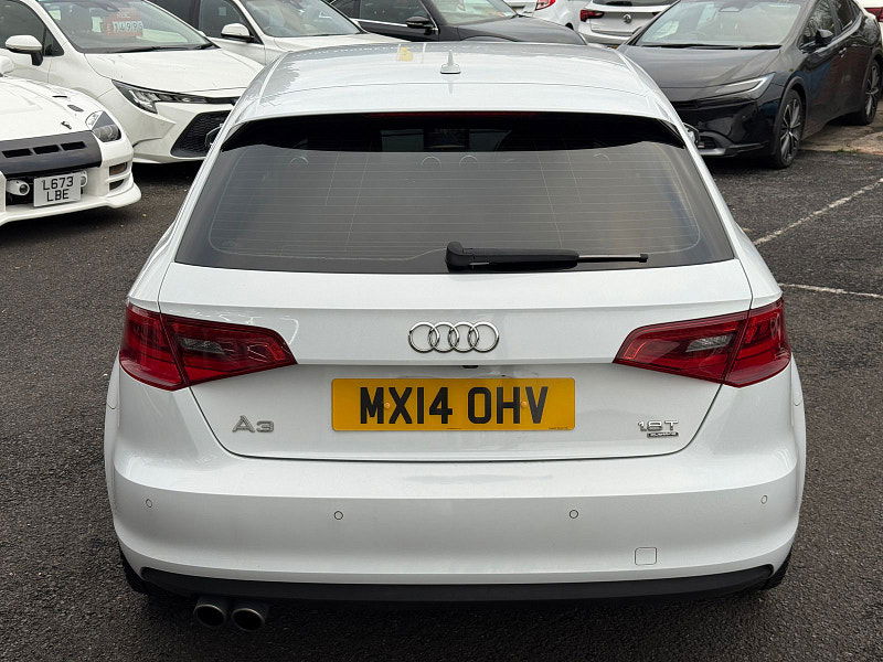 Audi A3 sportback Audi A3 1.8 TFSI Sport Sportback 5dr Petrol S Tronic quattro Euro 6 (s/s) (180 ps) 5dr Automatic 2014