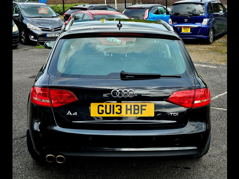 Audi A4 Avant 2.0 TDI SE Technik Multitronic Euro 5 (s/s) 5dr 5dr Automatic 2013