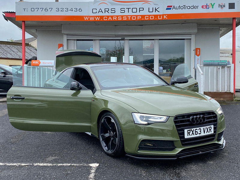 Audi A5 2.0 TDI Black Edition Multitronic Euro 5 (s/s) 2dr 2dr Automatic 2013