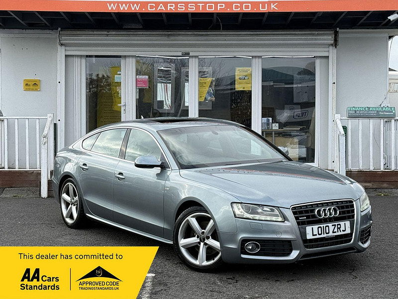 Audi A5 2.0 TFSI S line Sportback quattro Euro 5 (s/s) 5dr 5dr Manual 2010