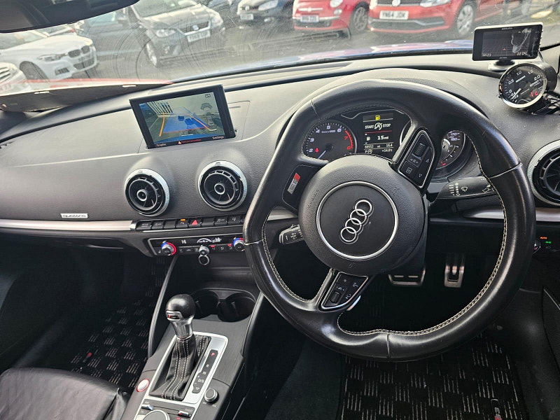 Audi S3 2.0 TFSI Sportback S Tronic quattro Euro 6 (s/s) 5dr (Nav) 5dr Automatic 2015